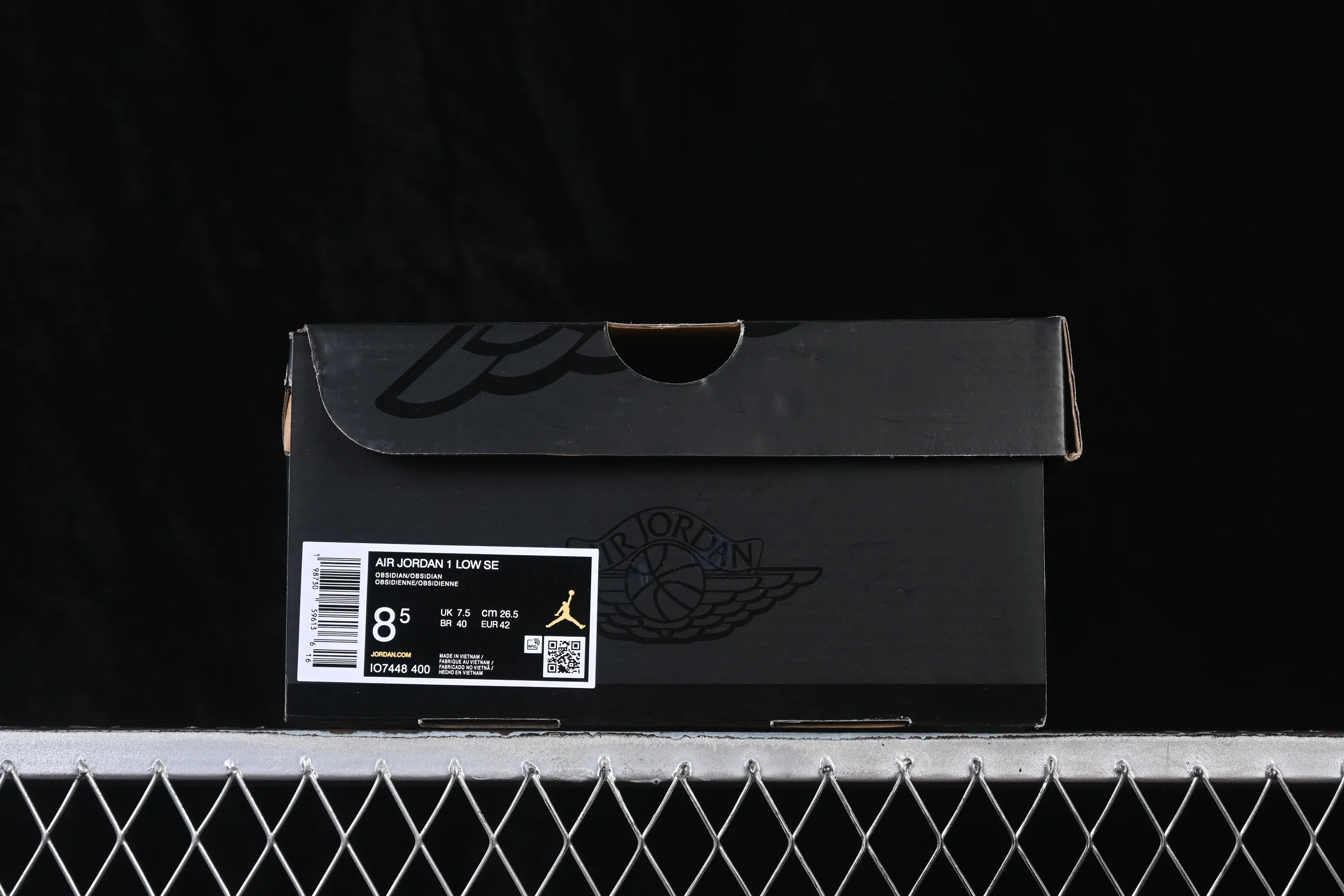All categories Air Jordan Jordan series basketball shoes Air Jordan 1 Low G version pure original Air Jordan 1 Low AJ1 Joe 1 Obsidian low-top cultural casual sneakers IO7448-400